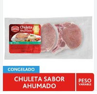 Chuleta sabor ahumado 